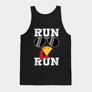 Turkey Run Thanksgiving Trot Squad Running Turkey Trot Tank Top